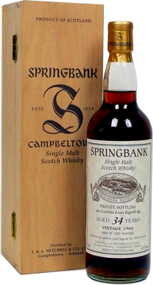Springbank Lateltin Edition
one of 300 1966, 34y old Malt-Whisky.ch Shop of Chur