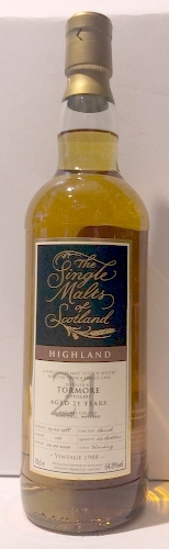 Tormore 21y old Malt-Whisky.ch Shop of Chur