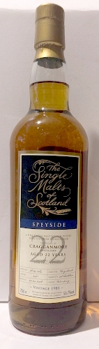 Cragganmore 22y old Malt-Whisky.ch Shop of Chur